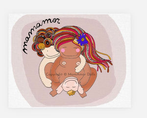 MamAmor Dolls Greeting/Note Card Set #1